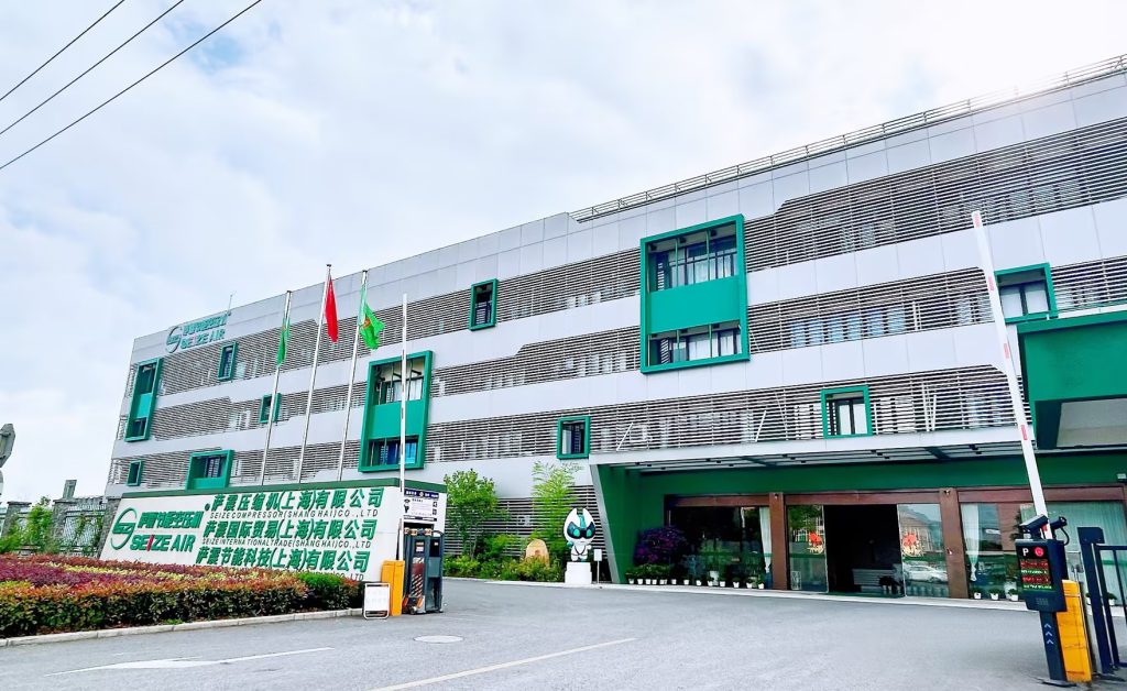 Toàn cảnh ngoại thất của công ty Seize Air