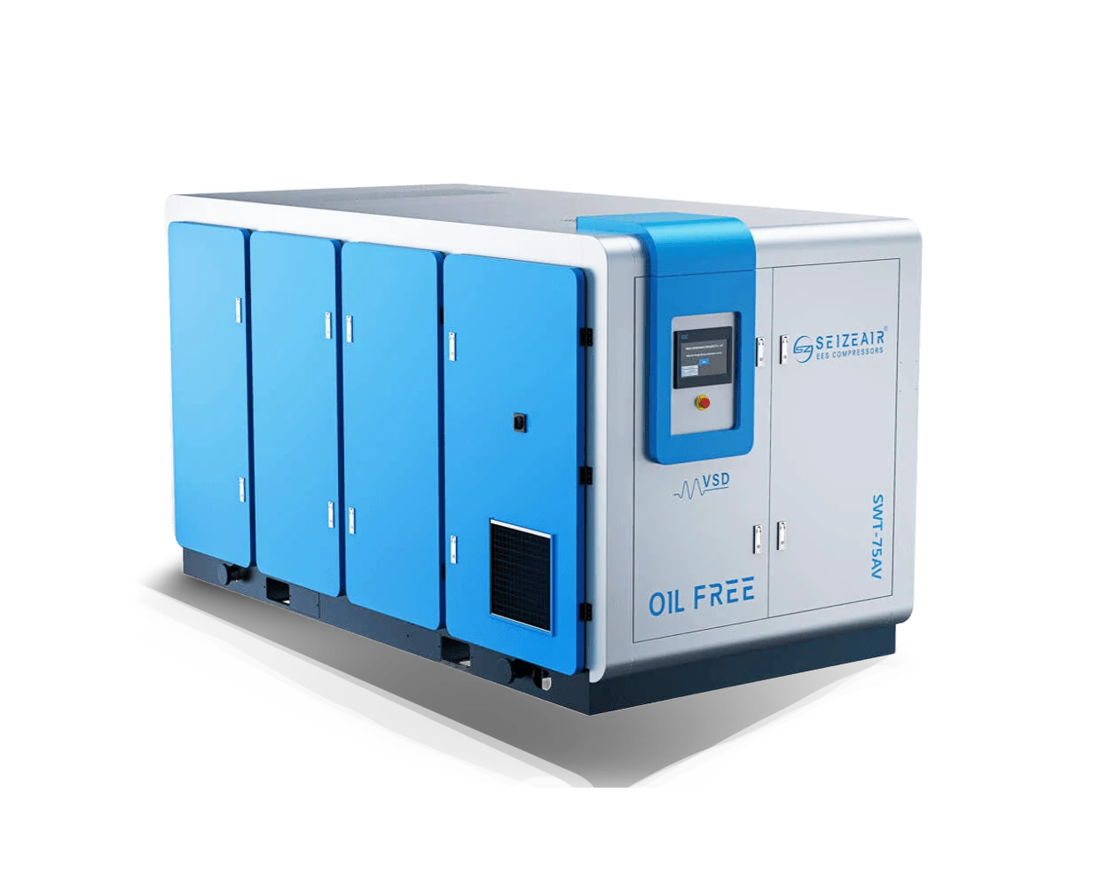 Oil Free Water Lubricated Screw Air Compressor