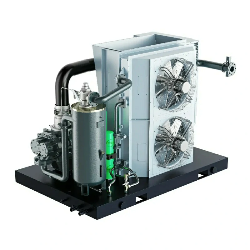 DL-150A 工业级螺杆空压机侧面图