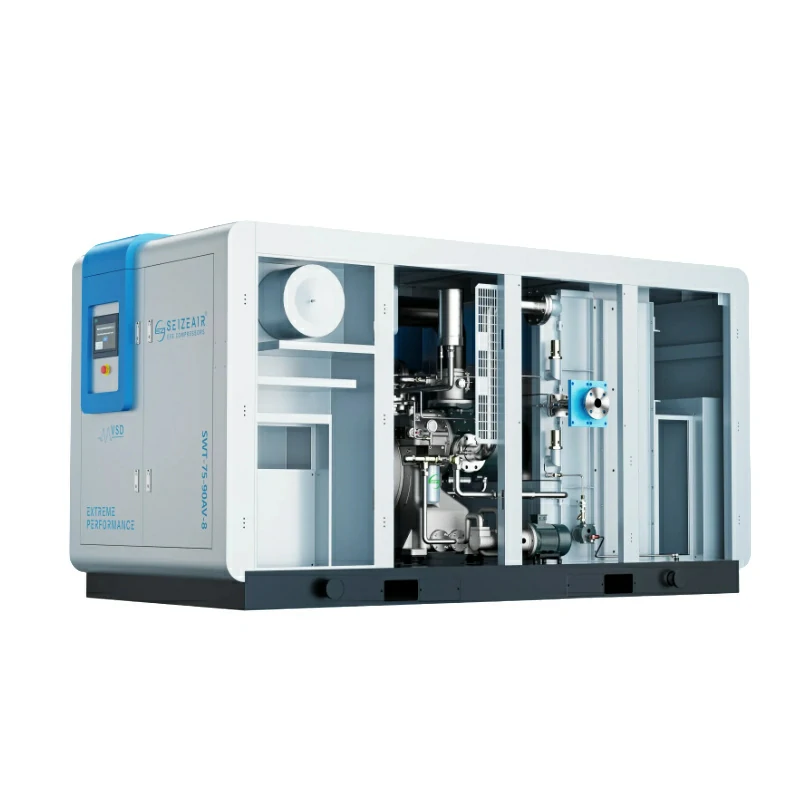 DL-150A 工业级螺杆空压机安装场景