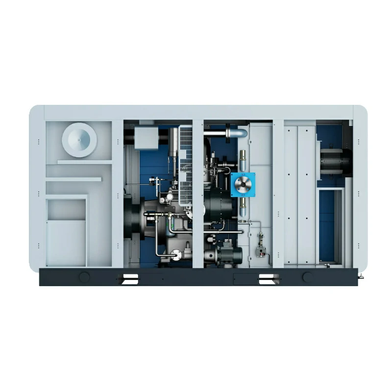 DL-150A 工业级螺杆空压机侧面图