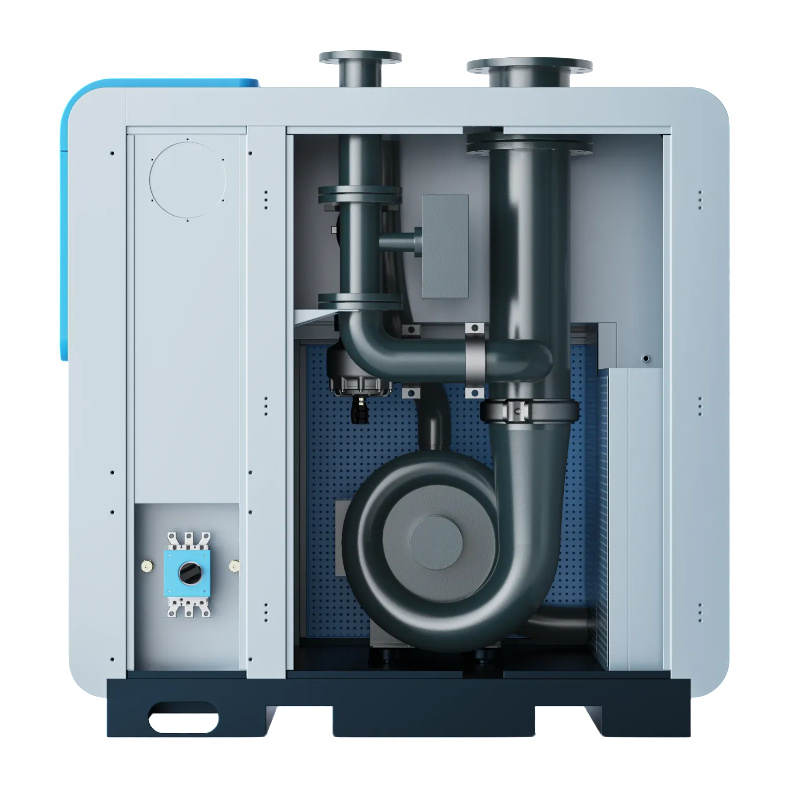 DL-150A 工业级螺杆空压机侧面图