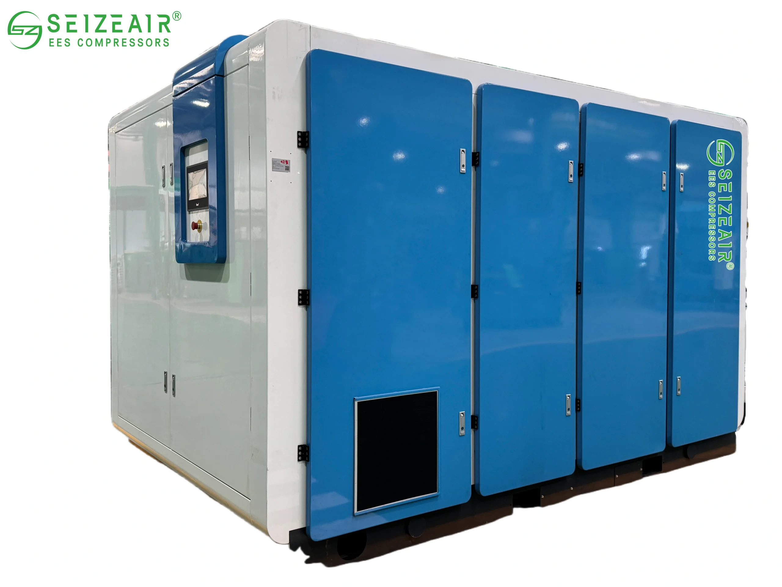 Three-stage oil-free dry screw air compressor by Seize Air