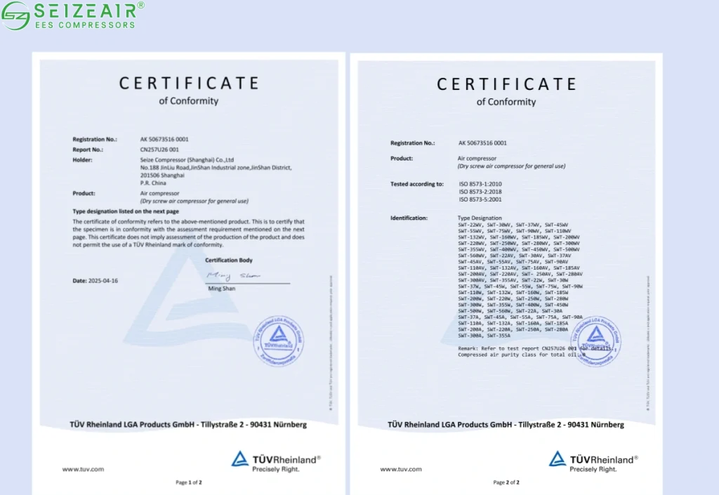 3 Yếu tố quan trọng khi lựa chọn nhà sản xuất máy nén khí bằng vít