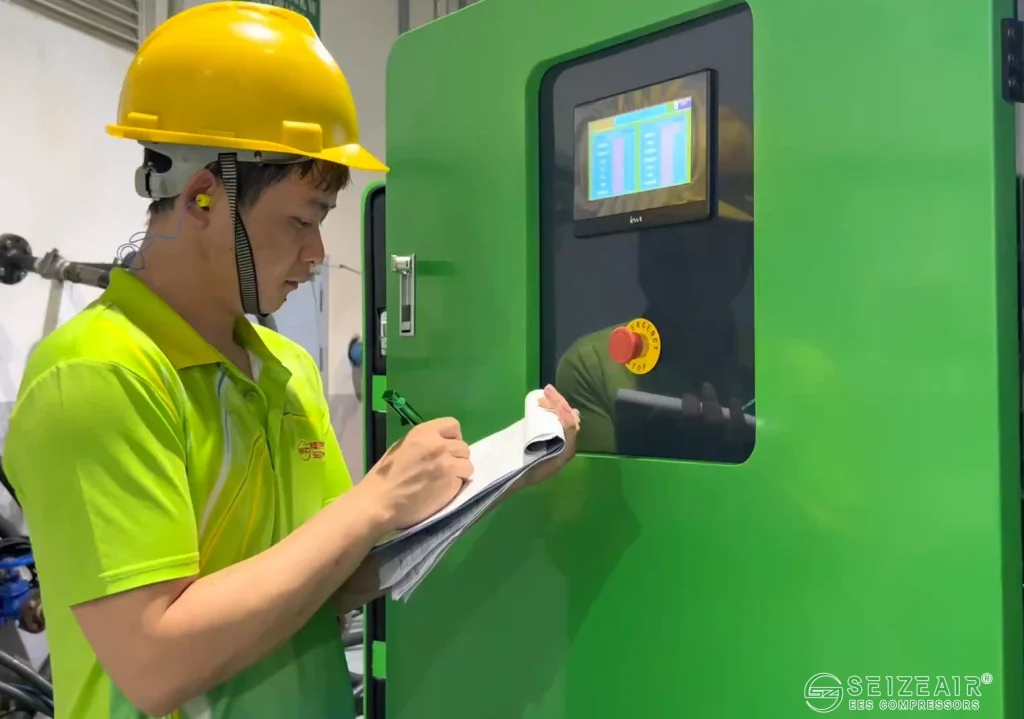 Bảng điều khiển thông minh máy nén khí